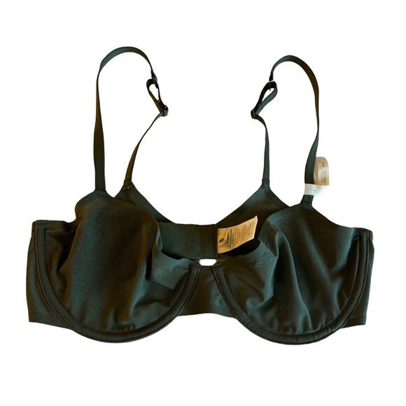 Smoothez by aerie The Balconette Mesh Bra - Olive Green 34C - Picture 1 of 6